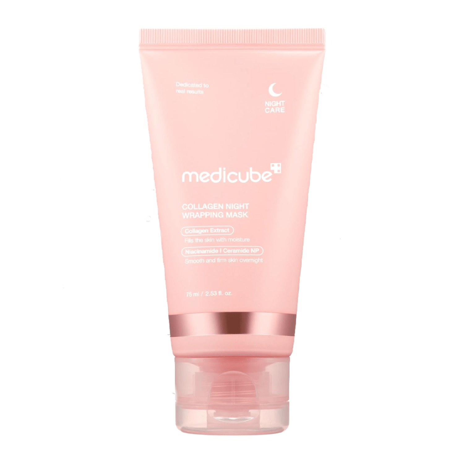 Nighttime moisturizer cream bottle