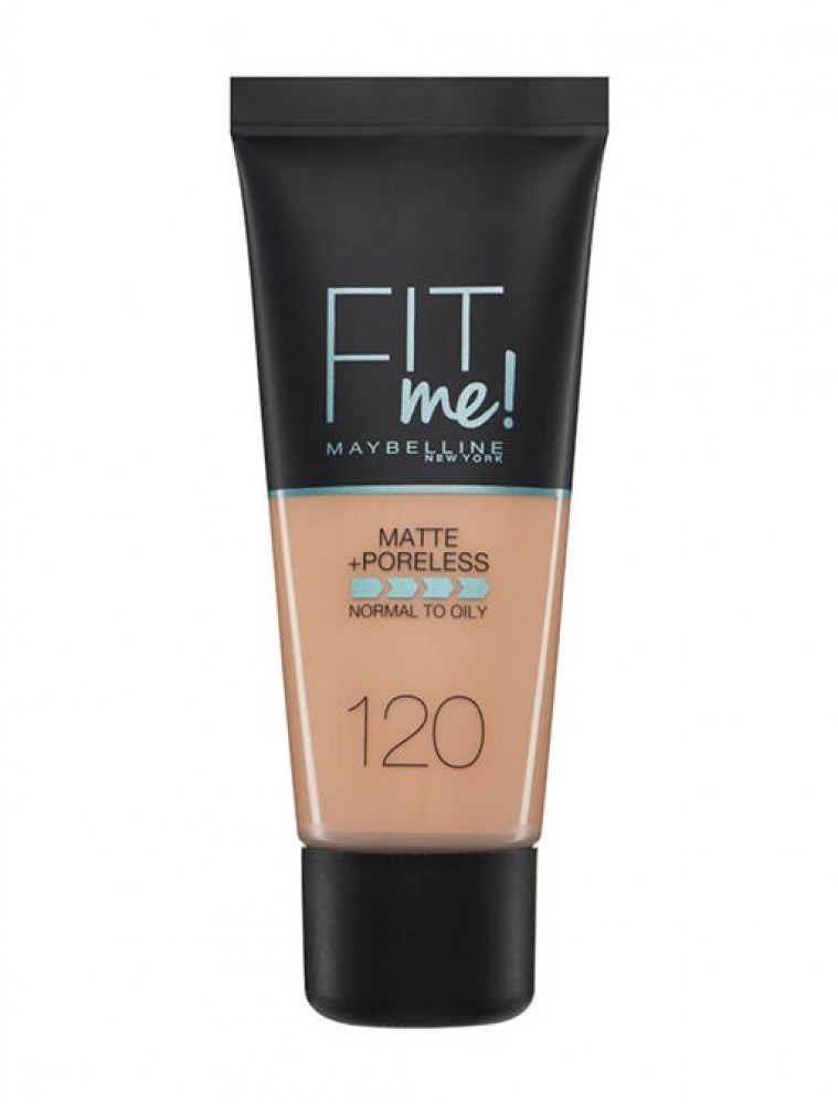 Black tube of Maybelline Fit Me makeup.