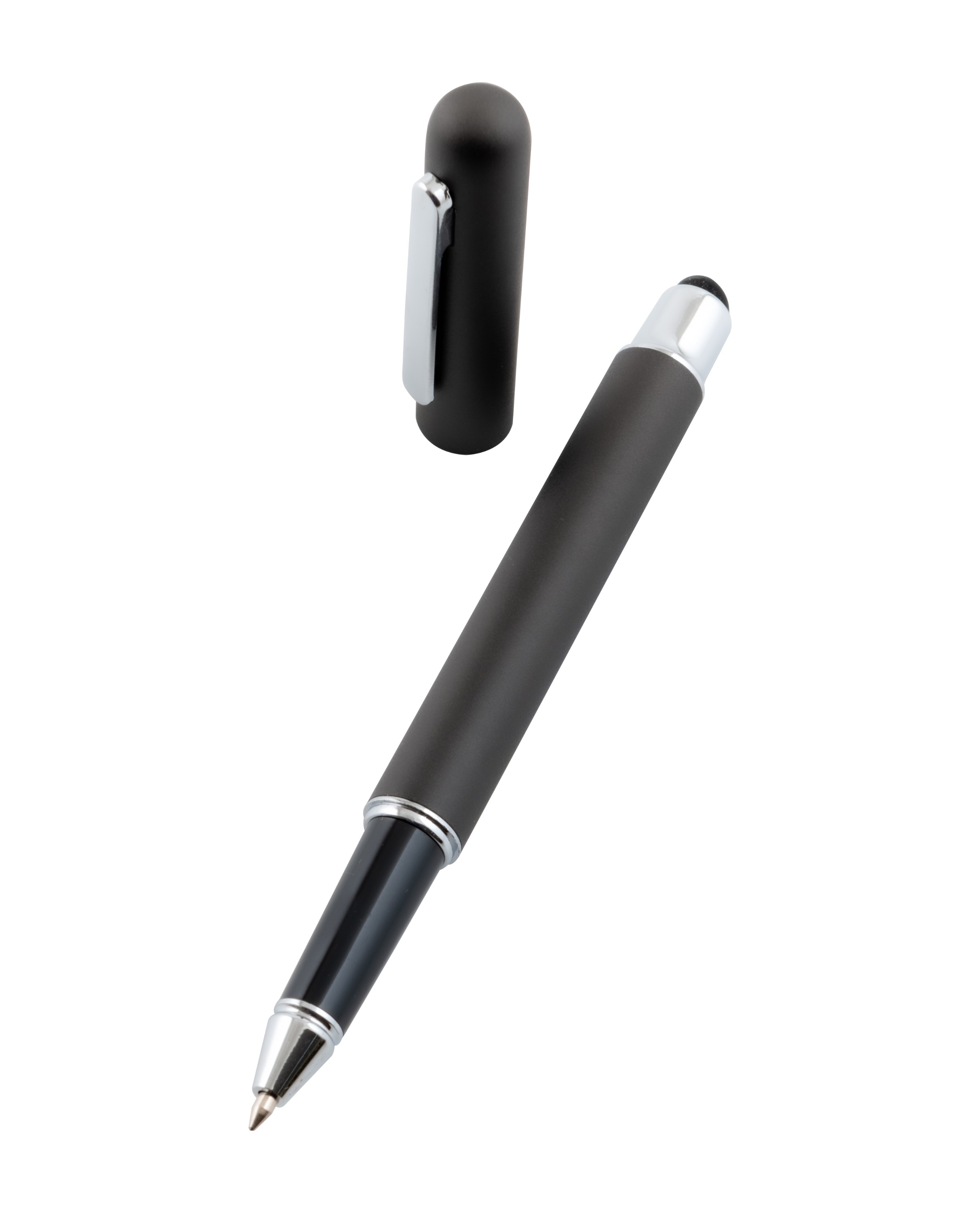 قلم المنيوم رقمي أسطواني الشكل