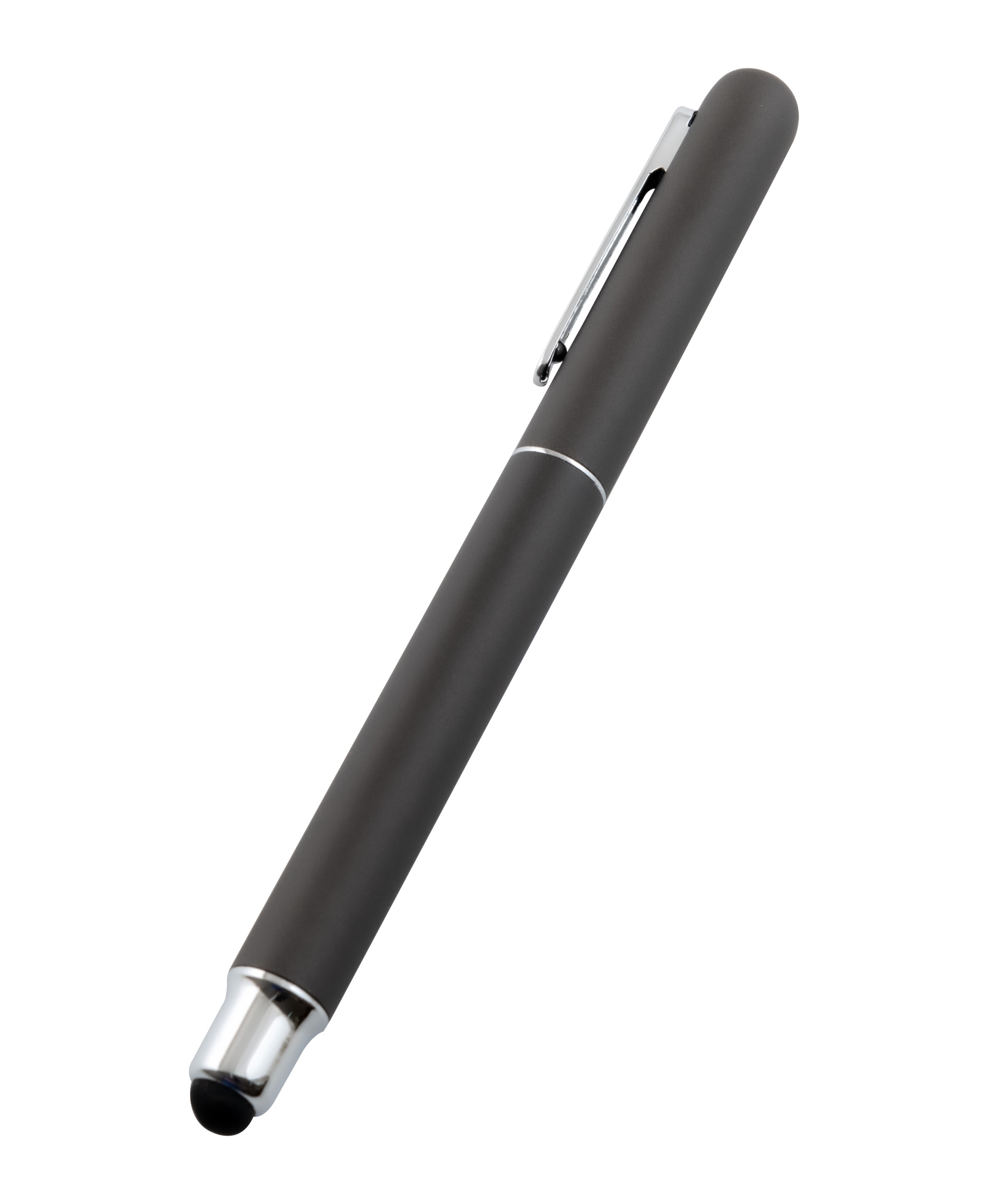 قلم المنيوم رقمي أسطواني الشكل