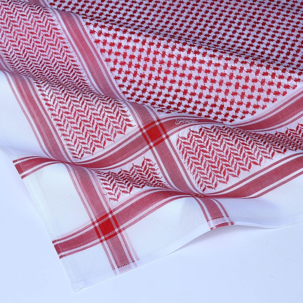 شماغ ملكي خاص البصمة البيضاء