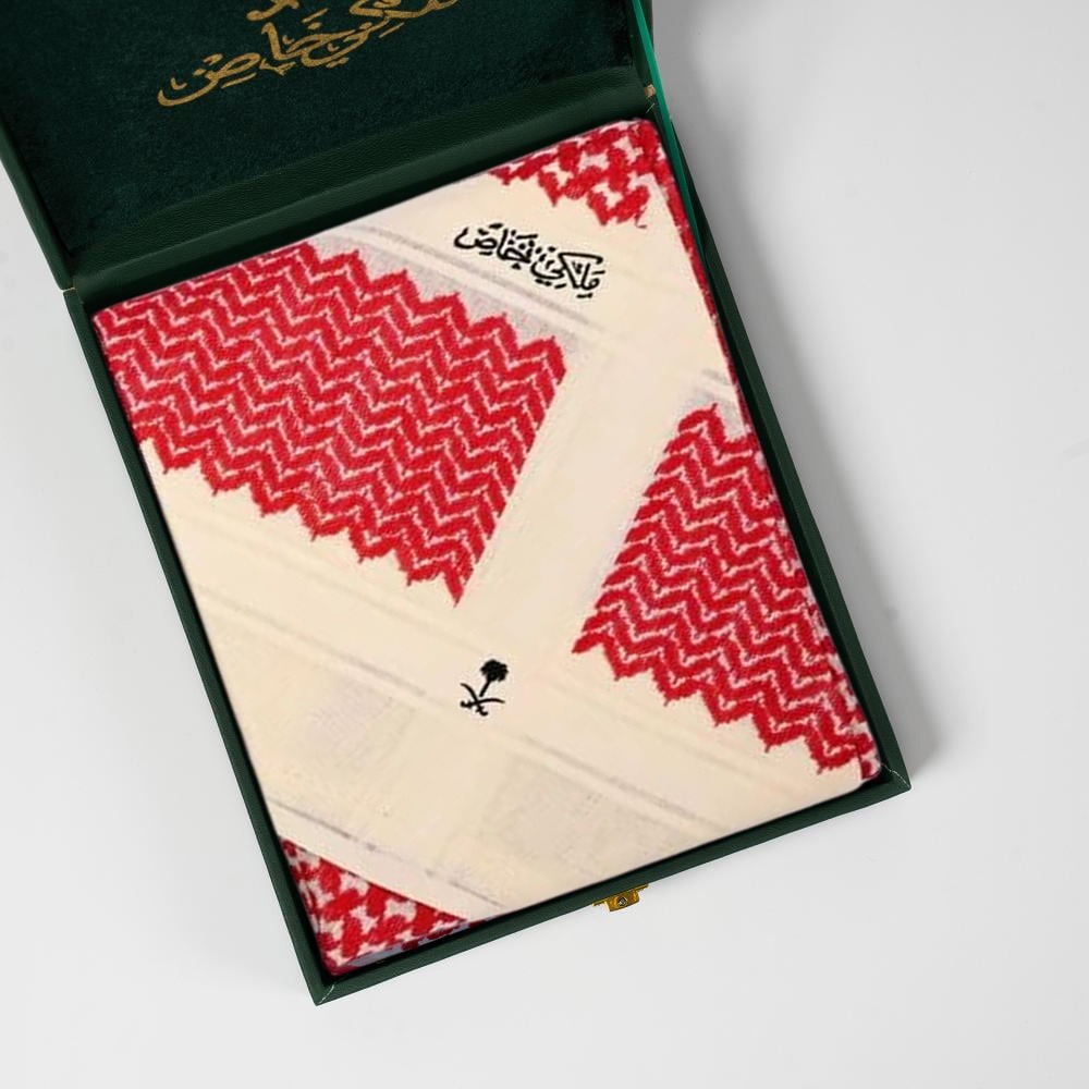 شماغ خاص بيج شتوي