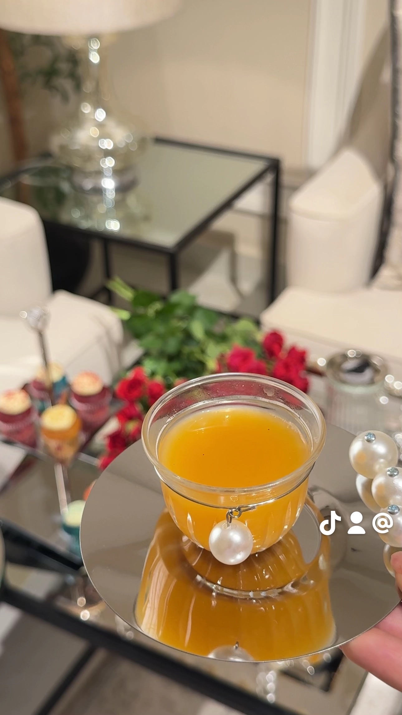طقم بيالات اللؤلؤ التركية