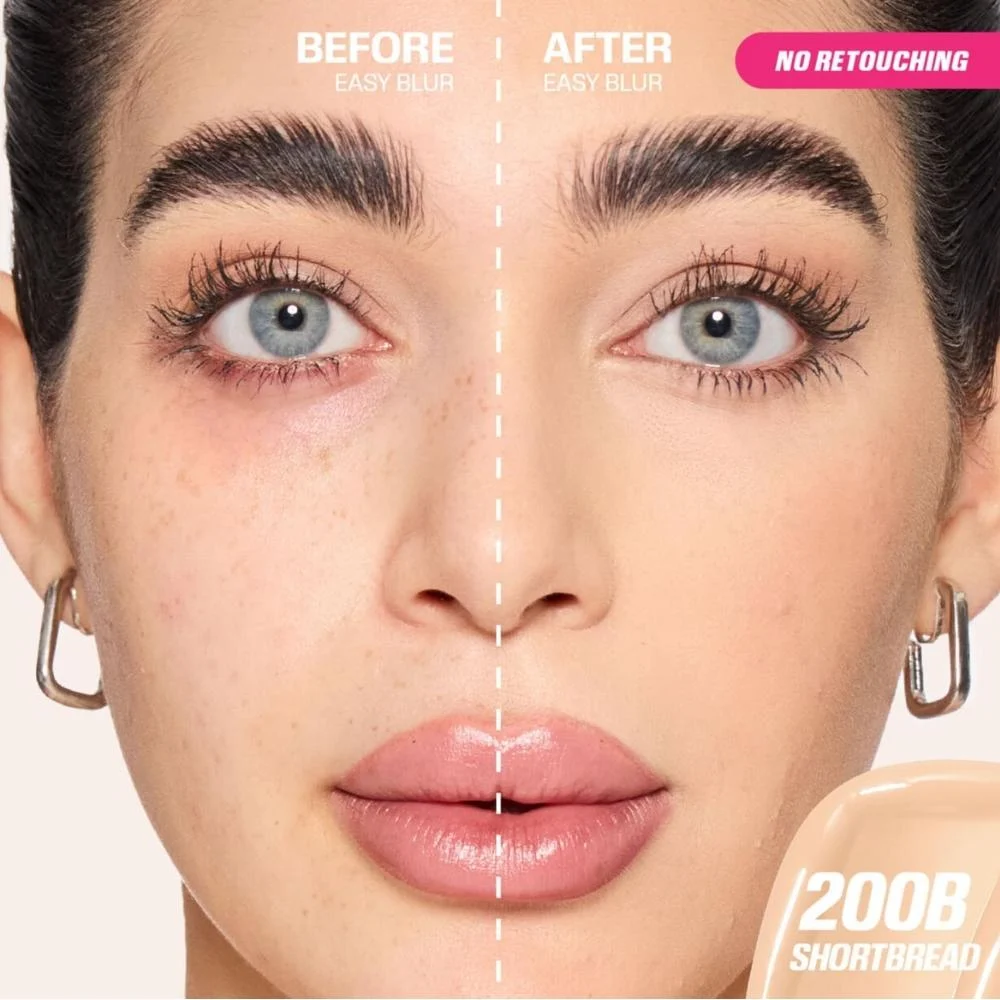 Huda Beauty Easy Blur Foundation 200B Shortbread