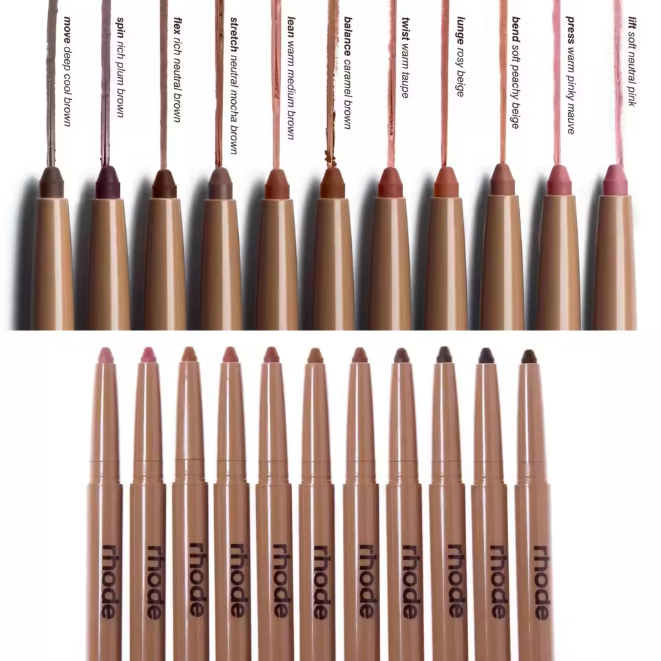 rhode lip liner peptide بلون ناعم للشفاه
