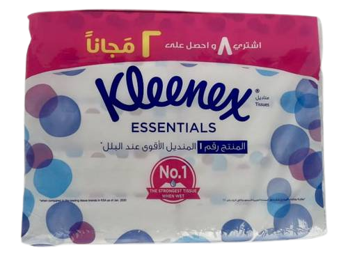 مناديل كلينكس ربطة ( 8 + 2 )