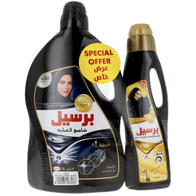 برسيل شامبو العباية مع هدية عطور فرنسية - 3 لتر