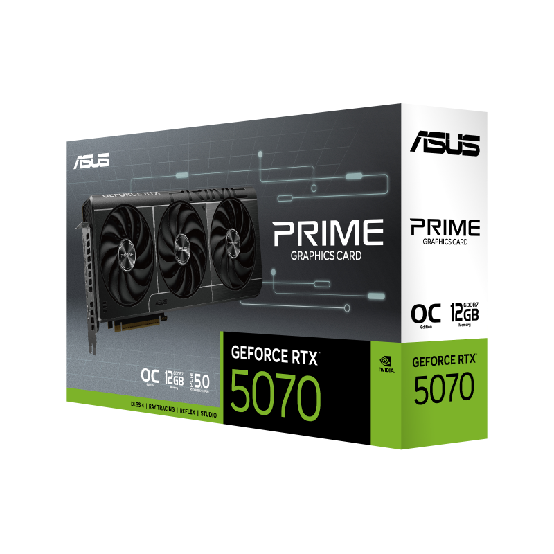 ASUS PRIME RTX 5070 12GB GDDR7 OC Edition GPU