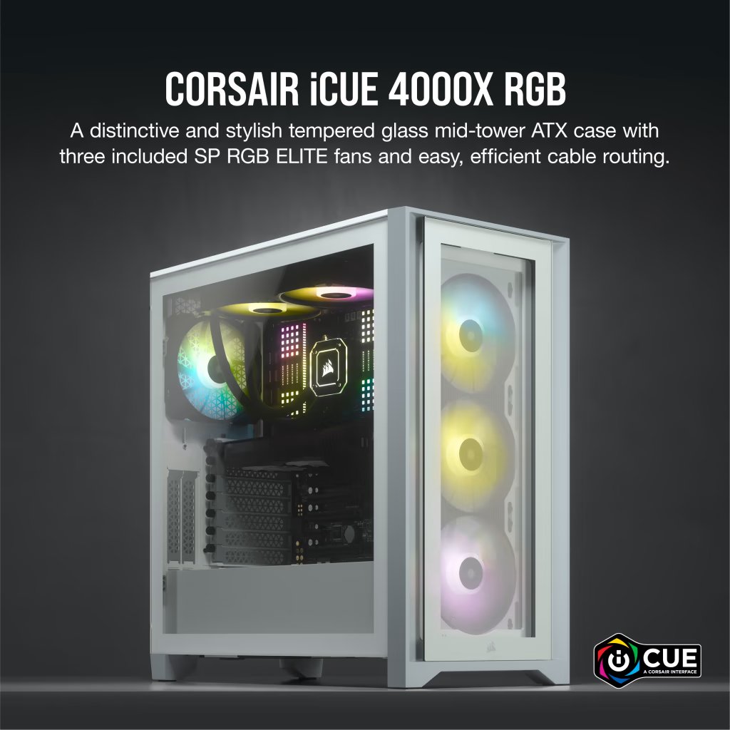 Corsair selling iCue 4000x RGB Mid-Tower PC Case