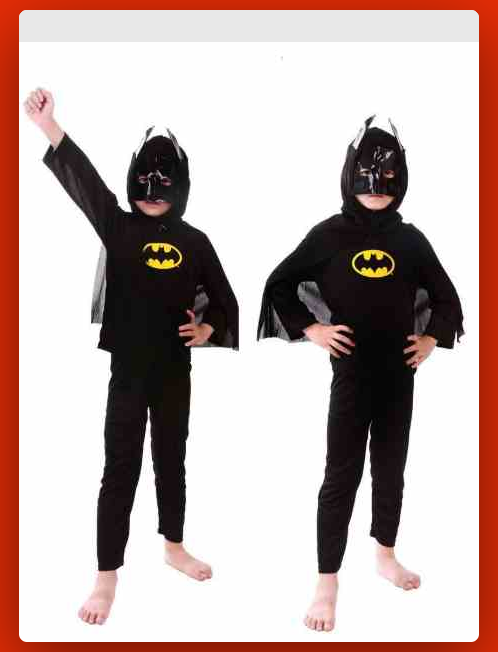 لبس شخصية باتمان للابطال مناسب للاطفال