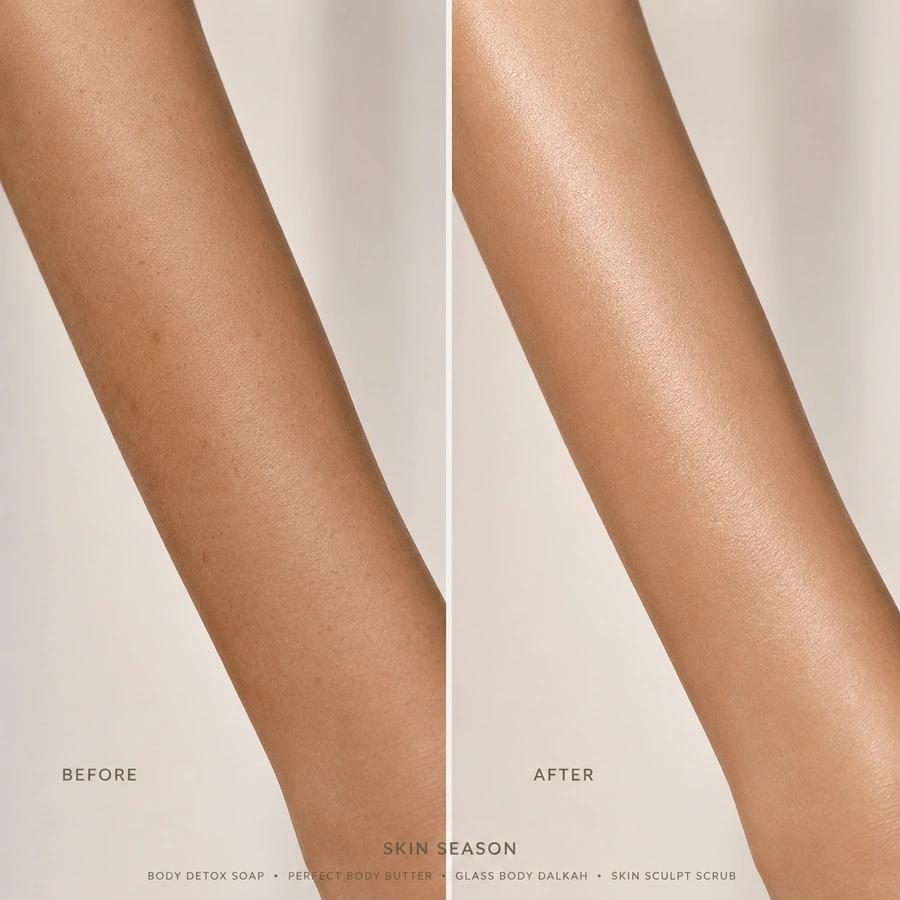 مجموعة أربع خطوات للعناية بالجسم من Skin Season | Four-step body care 