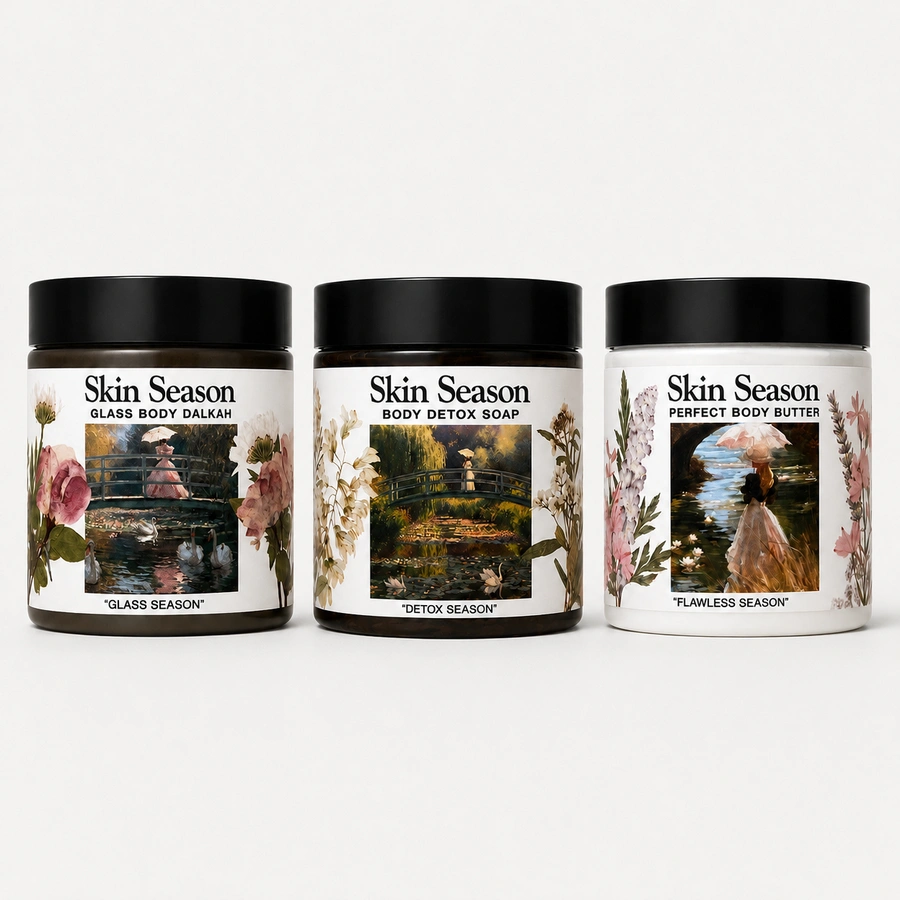 ثلاثية النعومة ثلاث خطوات من Skin Season | Skin Season Softness Trio 3