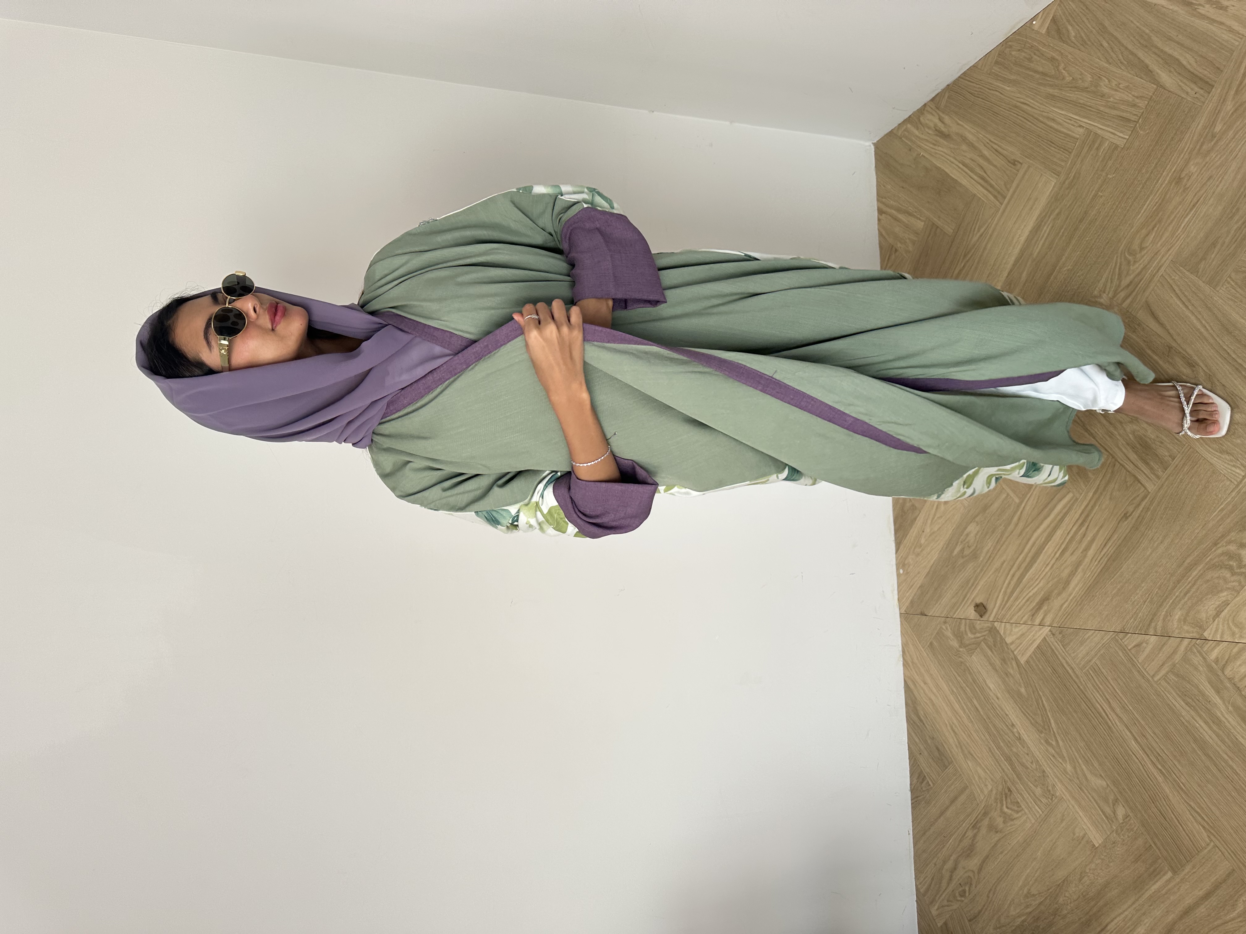 عباية قماش كريب