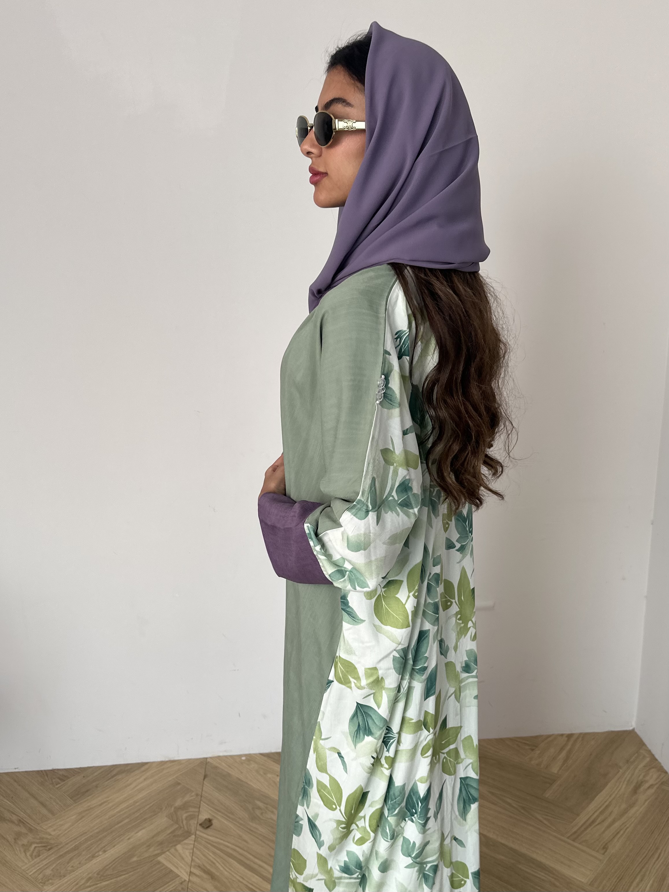عباية قماش كريب