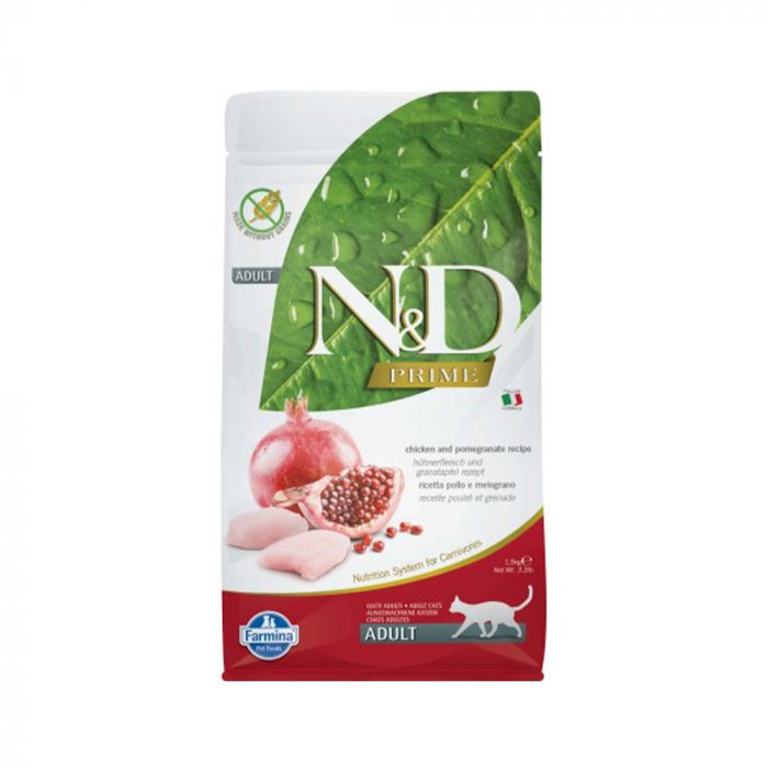Balanced diet cat food
