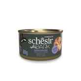 Schesir After Dark Chicken PATÉ with Duck Egg a Complete Nutritious Meal Wet Food For Adult Cats, 80g