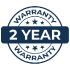 2-year warranty