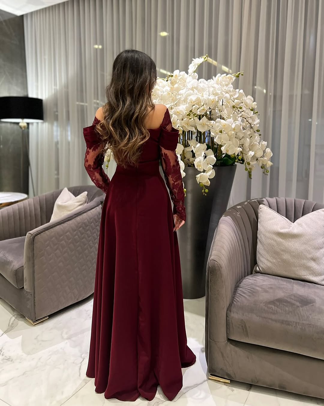  فستان حفلة الزواج 