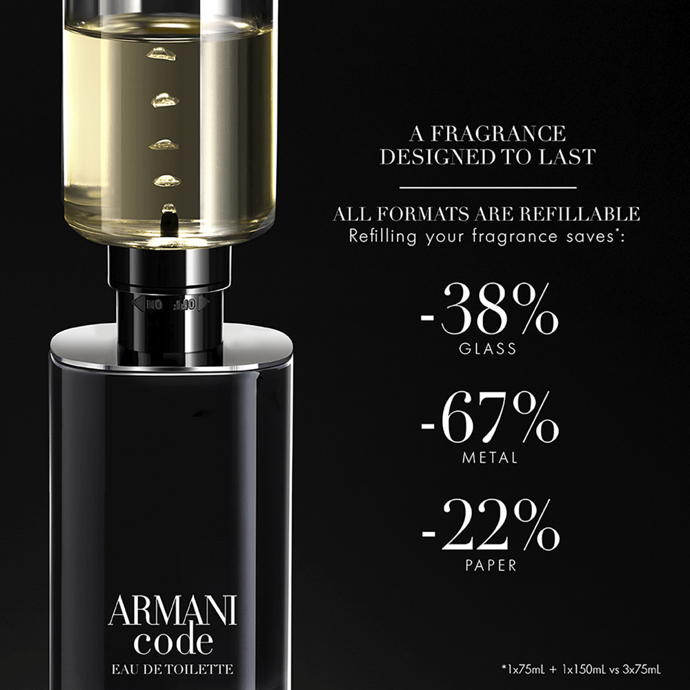  عطر ارماني كود من جورجيو ارماني للرجال - 125مل - او دي تواليت 