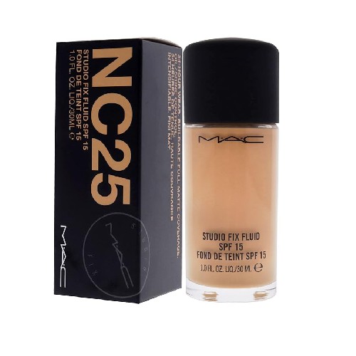  كريم أساس ماك ستوديو فيكس فيلد STUDIO FIX FLUID SPF15 - NC25 