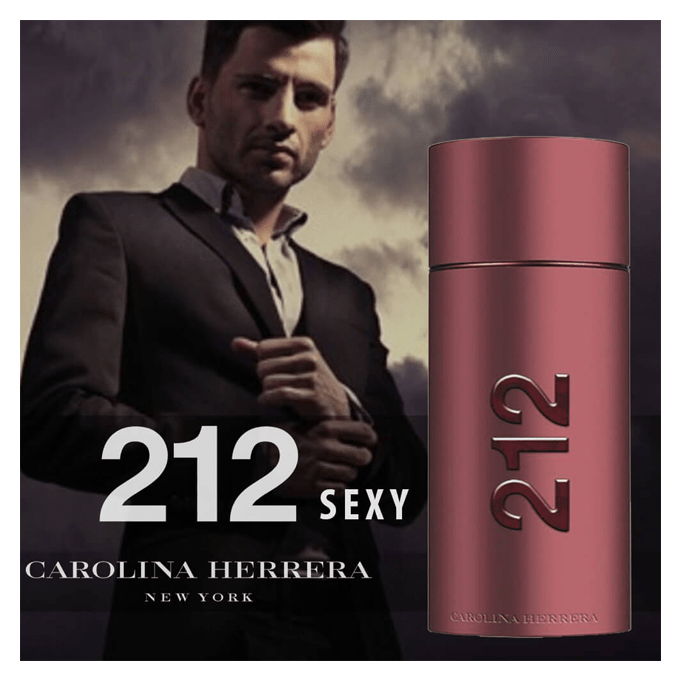  عطر 212 سيكسي من كارولينا هيريرا للرجال - او دي تواليت 