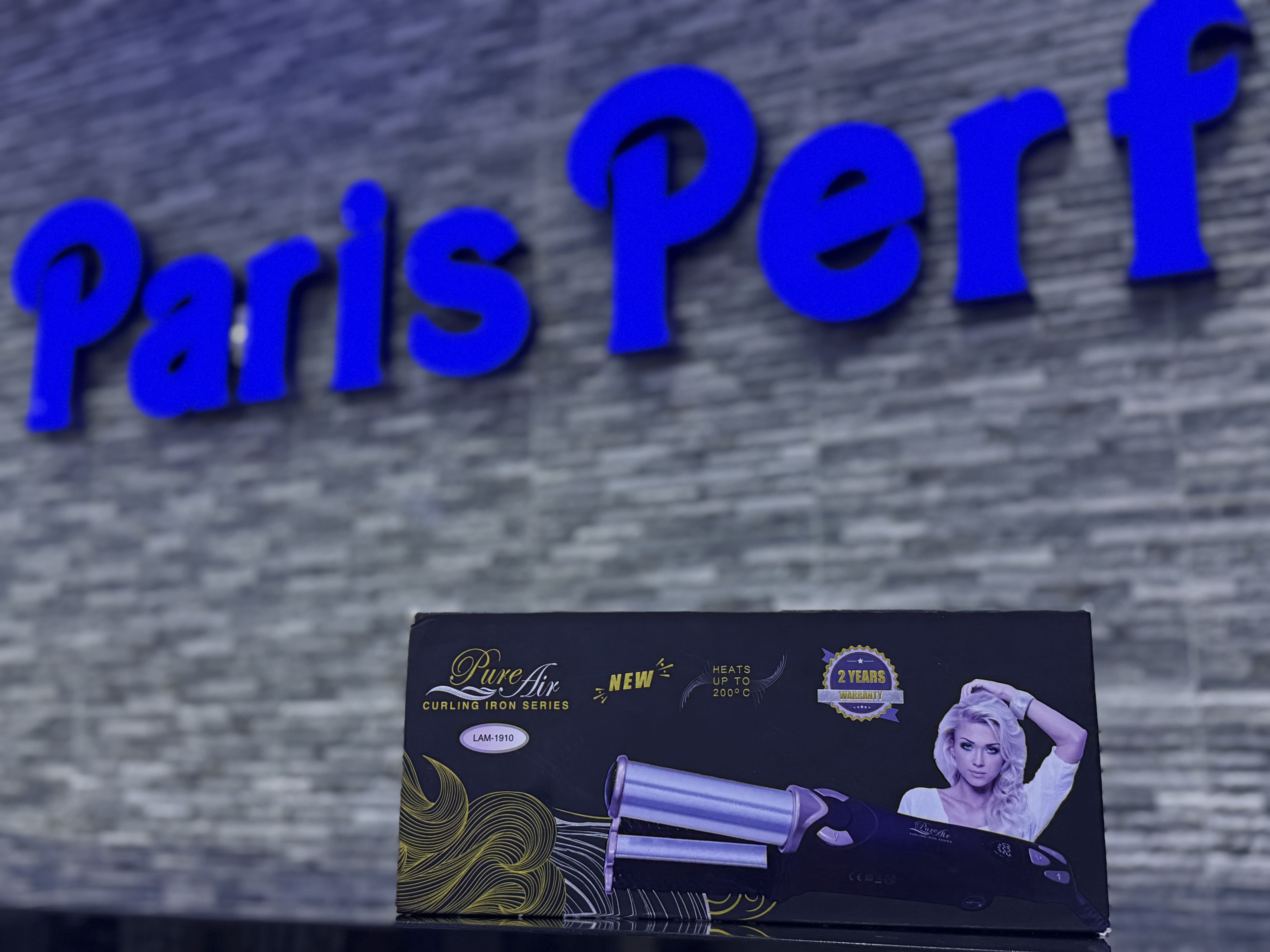  pure air مكواة تجعيد الهواء النقي ضمان لمدة سنتين 