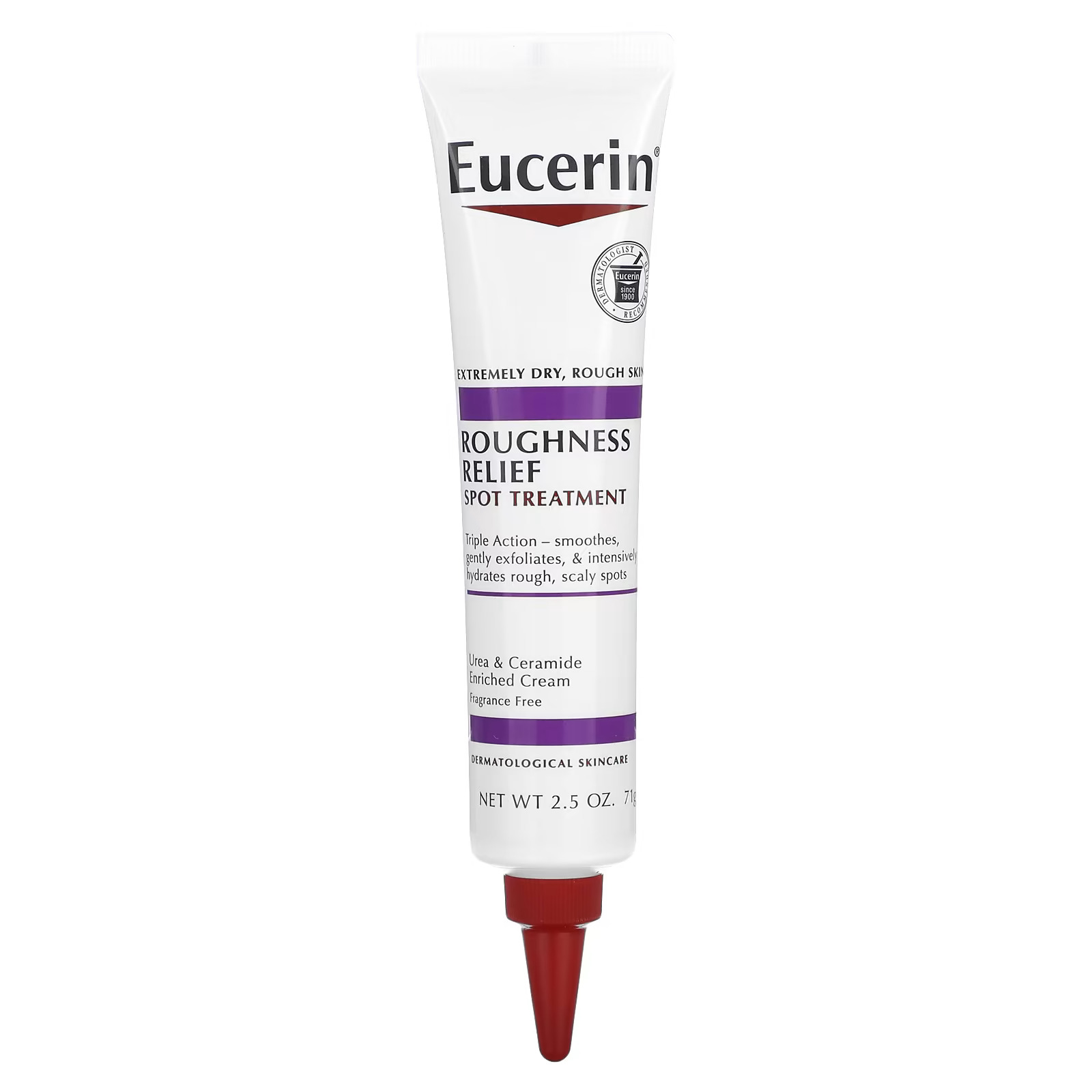  Eucerin‏, علاج القضاء على البقع الخشنة، خالٍ من العطور، 2.5 أونصة (71 جم) 