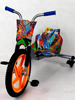 شارك البحرالابيض المتوسط رقم  دراجة اطفال درفت بثلاث عجلات من توي آند جوي مزود بدواسة للأطفال