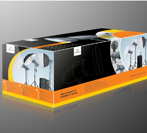 VISICO VL-400 PLUS (400W) SOFTBOX STUDIO LIGHT KIT
