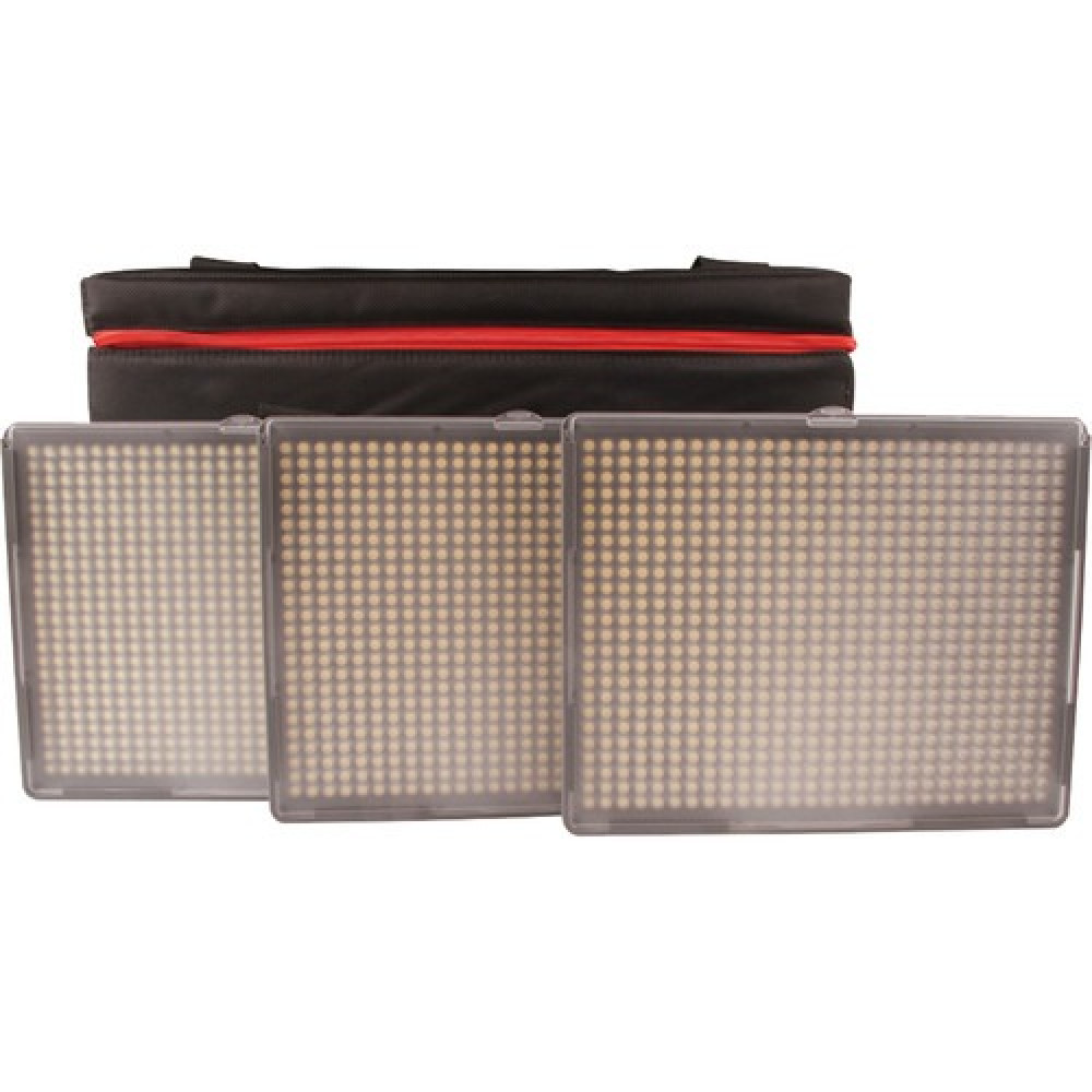 اضاءات تصوير احترافية HR672 LED Video Light Kit بثمانية أضواء قوية
