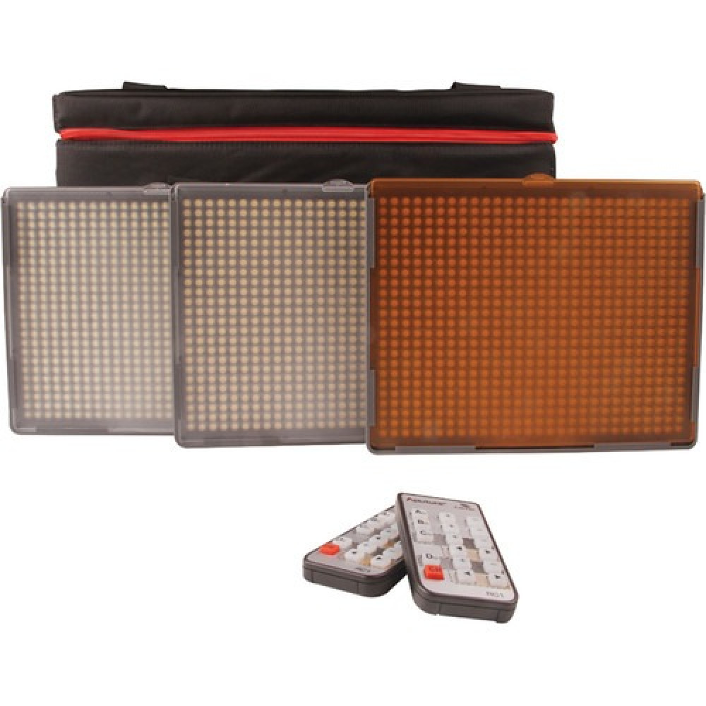 اضاءات تصوير احترافية HR672 LED Video Light Kit بثمانية أضواء قوية