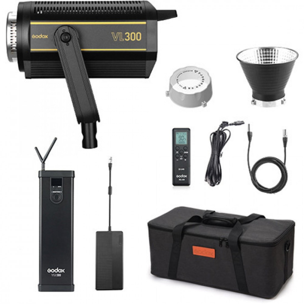 مصباح الفيديو LED Godox VL300 جودة اضاءة تصوير احترافية