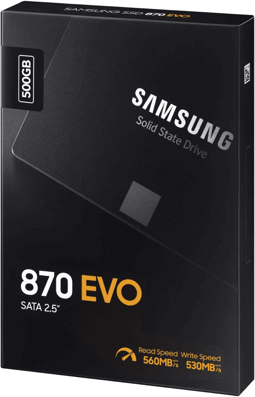 Samsung 870 EVO 500GB SSD | 2.5-inch SATA III High-Performance Drive