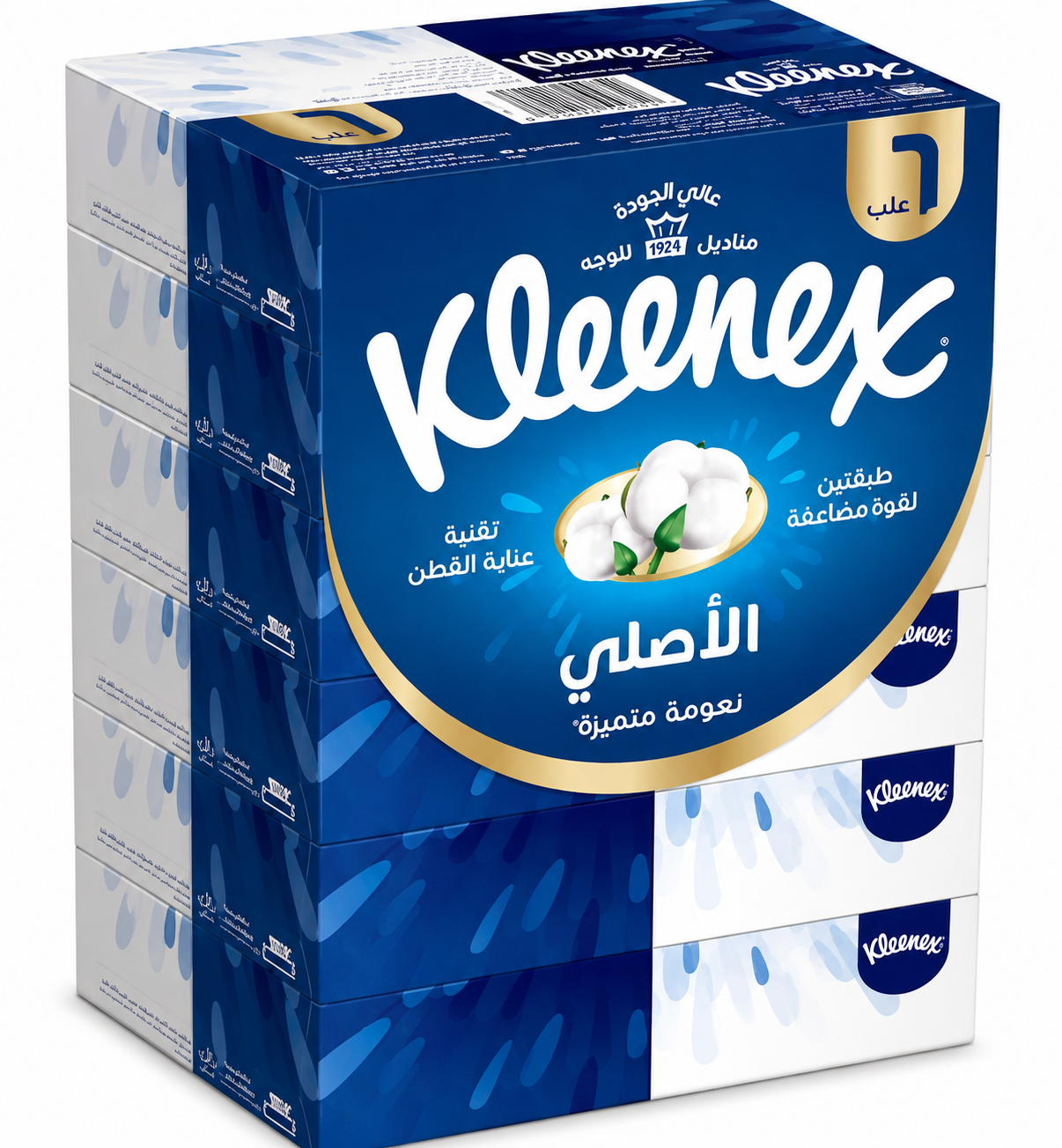 مناديل كلينكس الأصلي 6 علبة