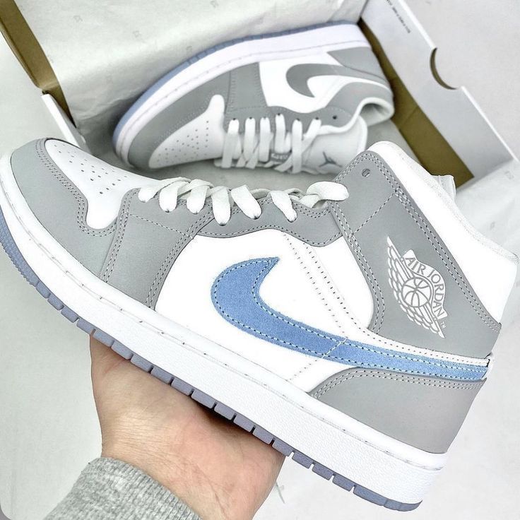 Air Jordan High Wolf Grey - NK115