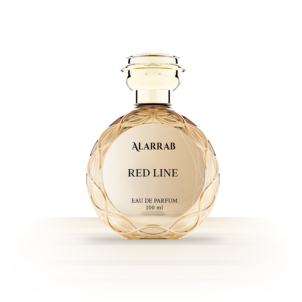 زجاجة عطر ريد لاين ذهبي بسعة 100ml من العراب بمزيج من العنبر والياسمين