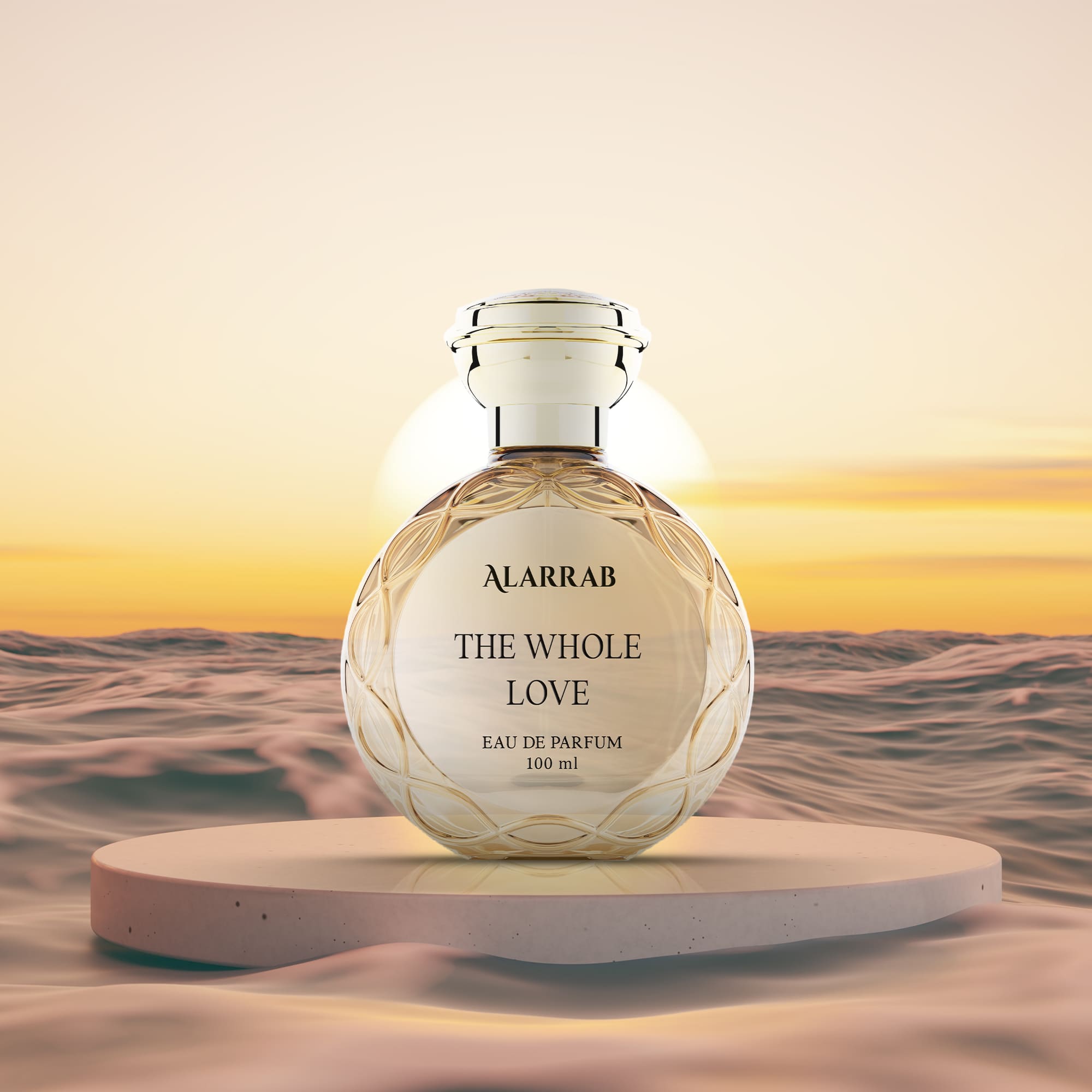 عطر ذا هول لوف من عطور العراب للنساء بمزيج من الياسمين واللوتس