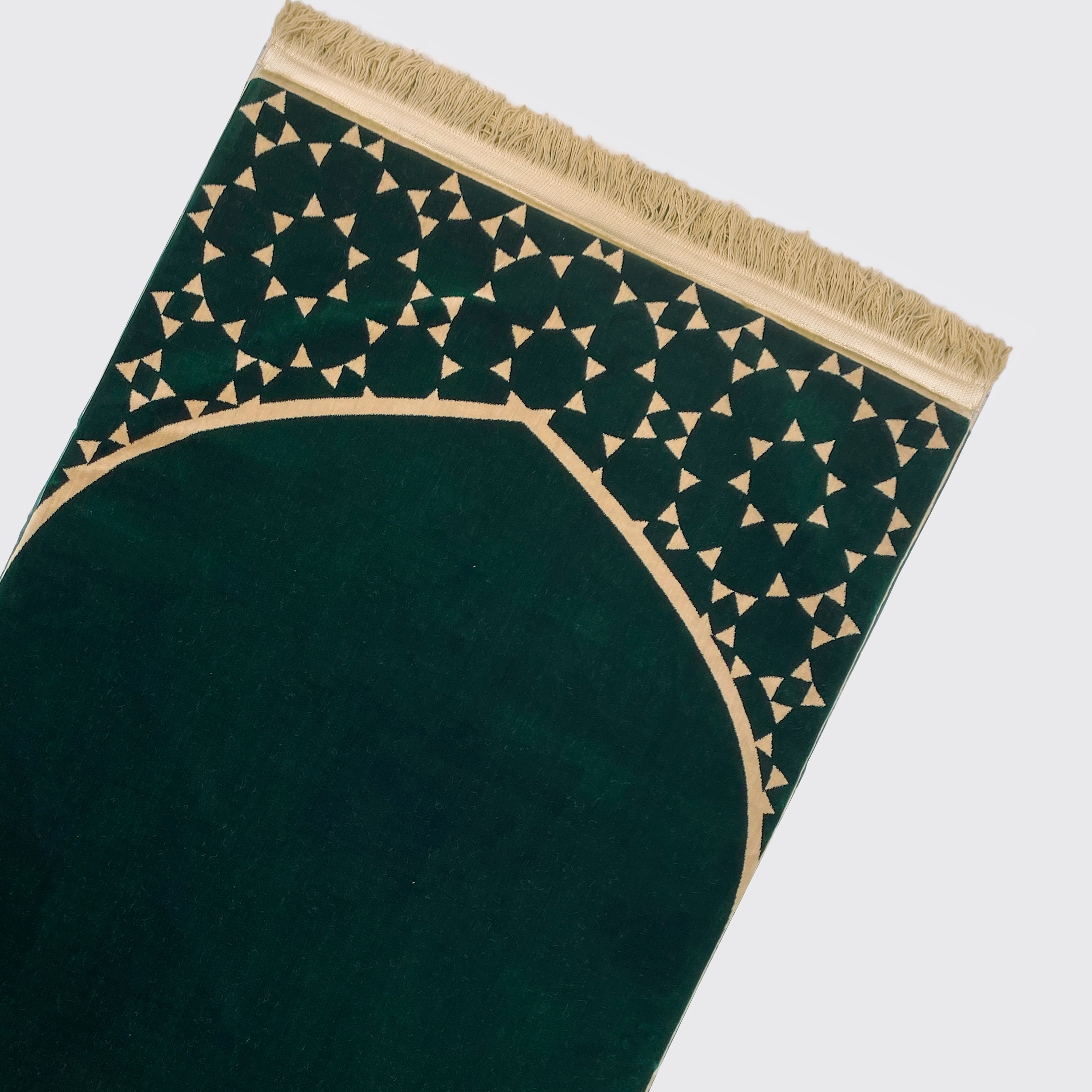 سجادة زخرفة هندسية طبية - أخضر