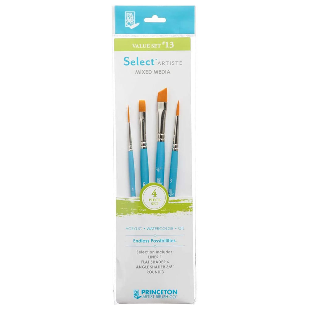 طقم 4 فرش رسم متعددة الإستخدام (Value Set 13)  , برينستون