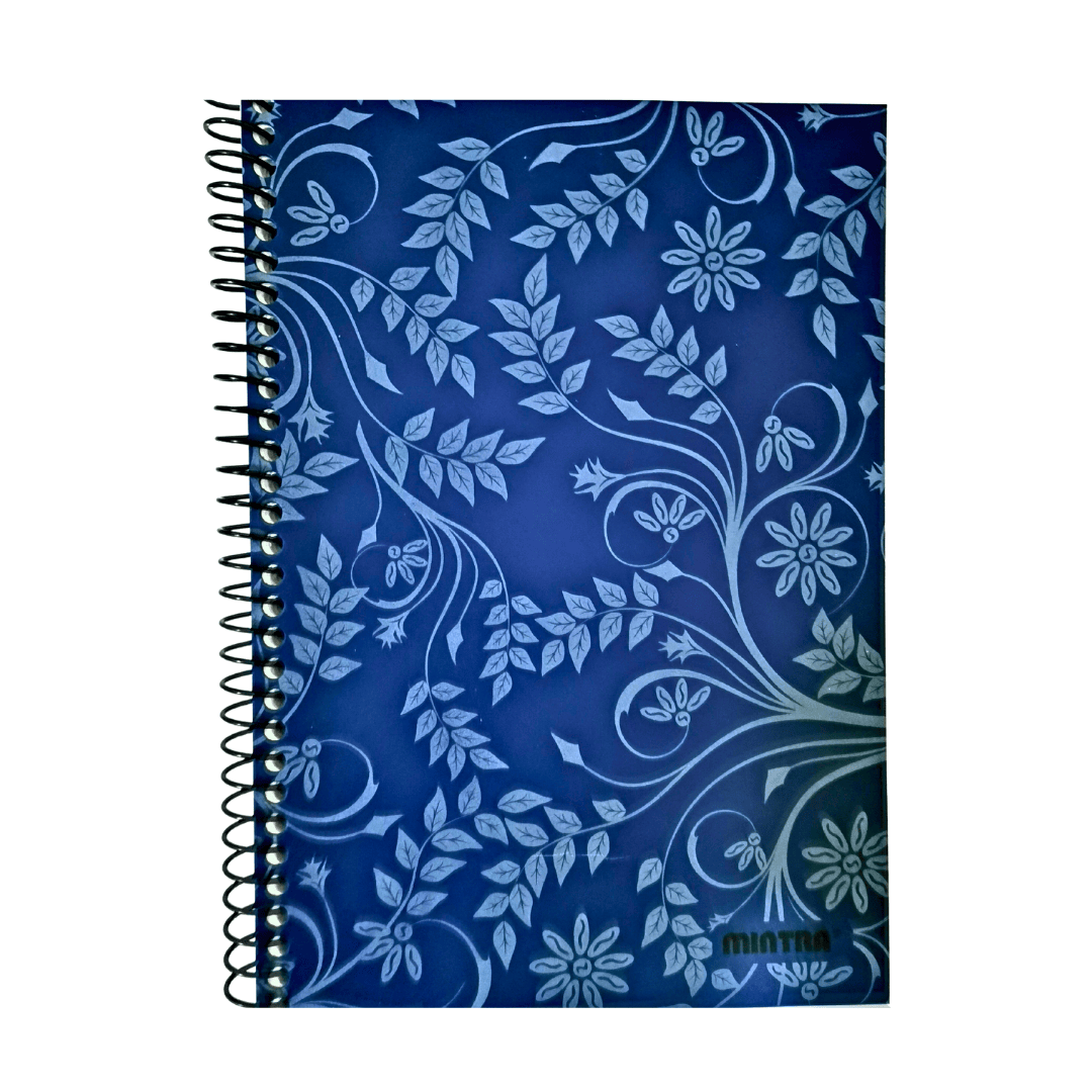 Notebook 100 sheets Blue Roses