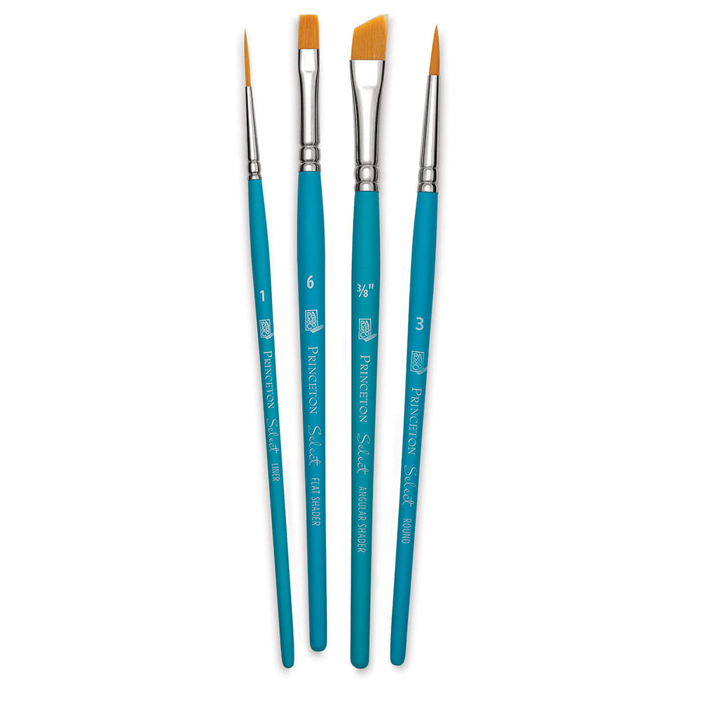 طقم 4 فرش رسم متعددة الإستخدام (Value Set 13)  , برينستون