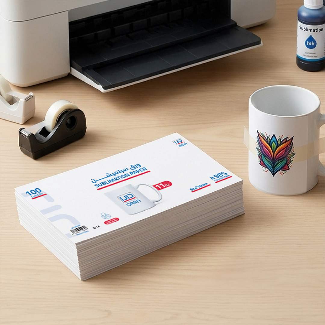 DARA Sublimation Heat Transfer Paper For 11 oz Cups 100 sheets