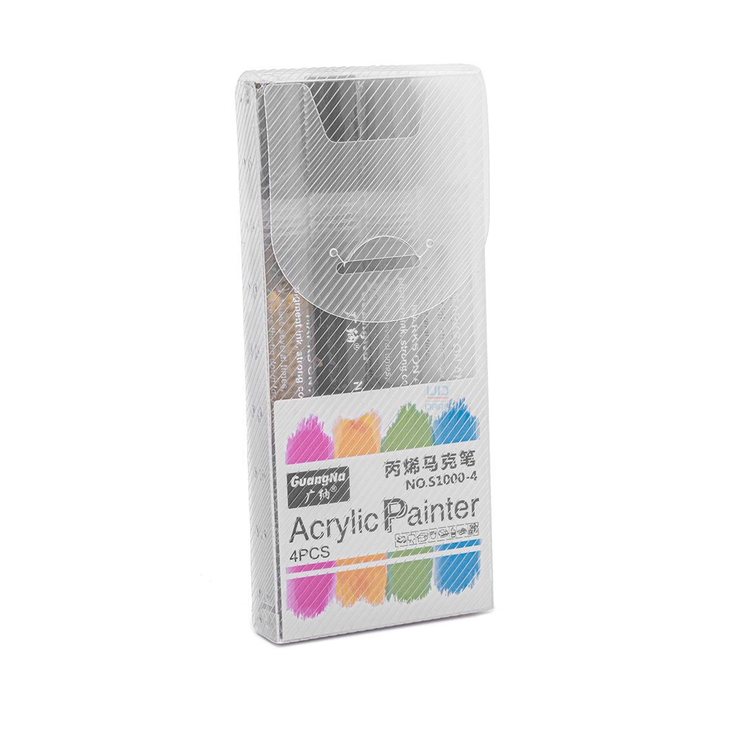 Acrylic Paint Marker Pens 4 Colors