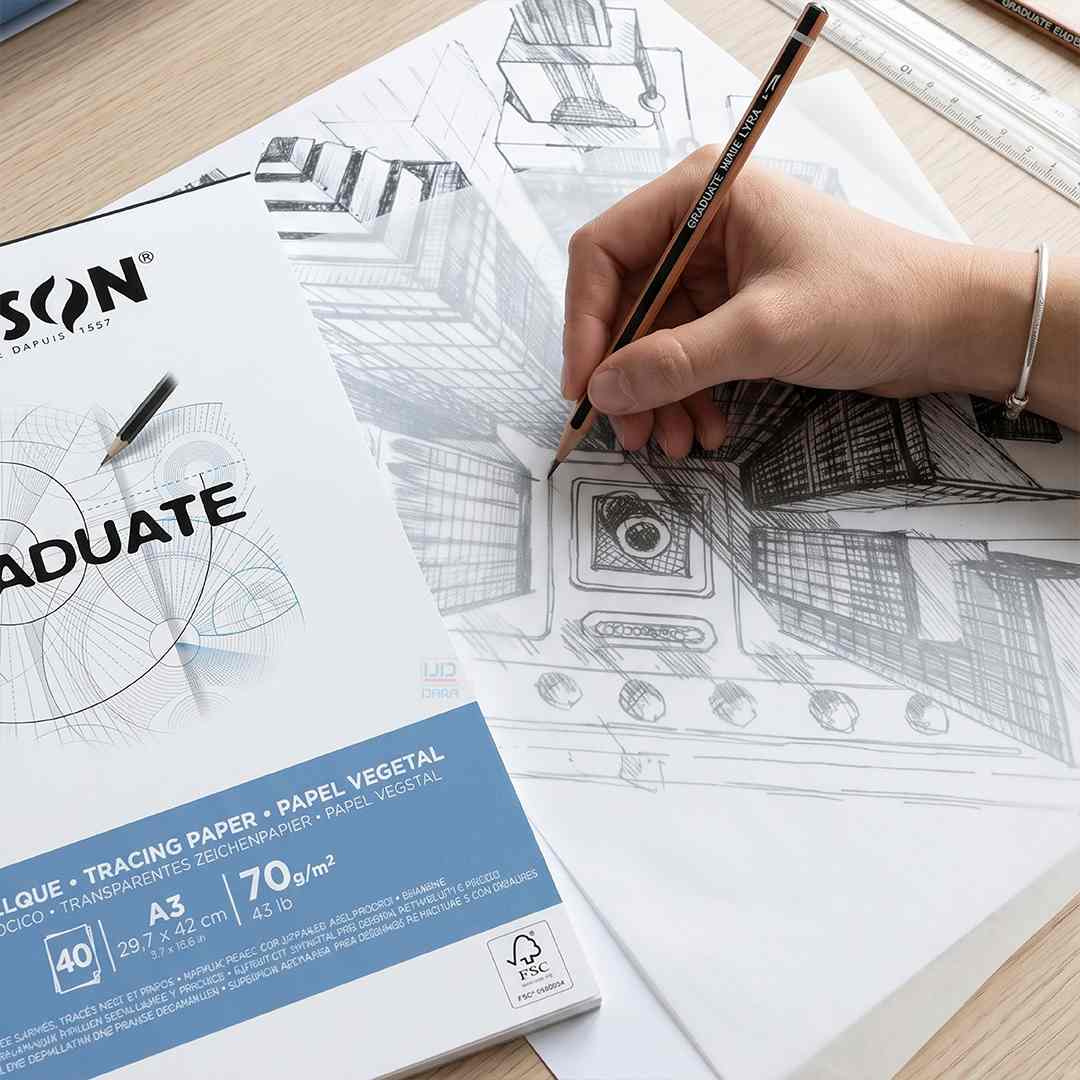 ورق كلك شفاف 70 جم 40 ورقة A3 , كانسون
