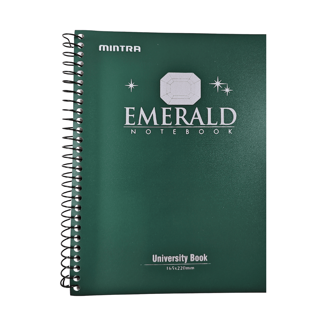 دفتر ملاحظات سلك 100 ورقة EMERALD