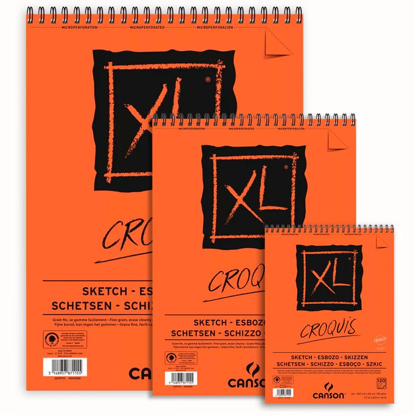 كراسة سكتش كانسون 90جم XL Croquis  | دارا