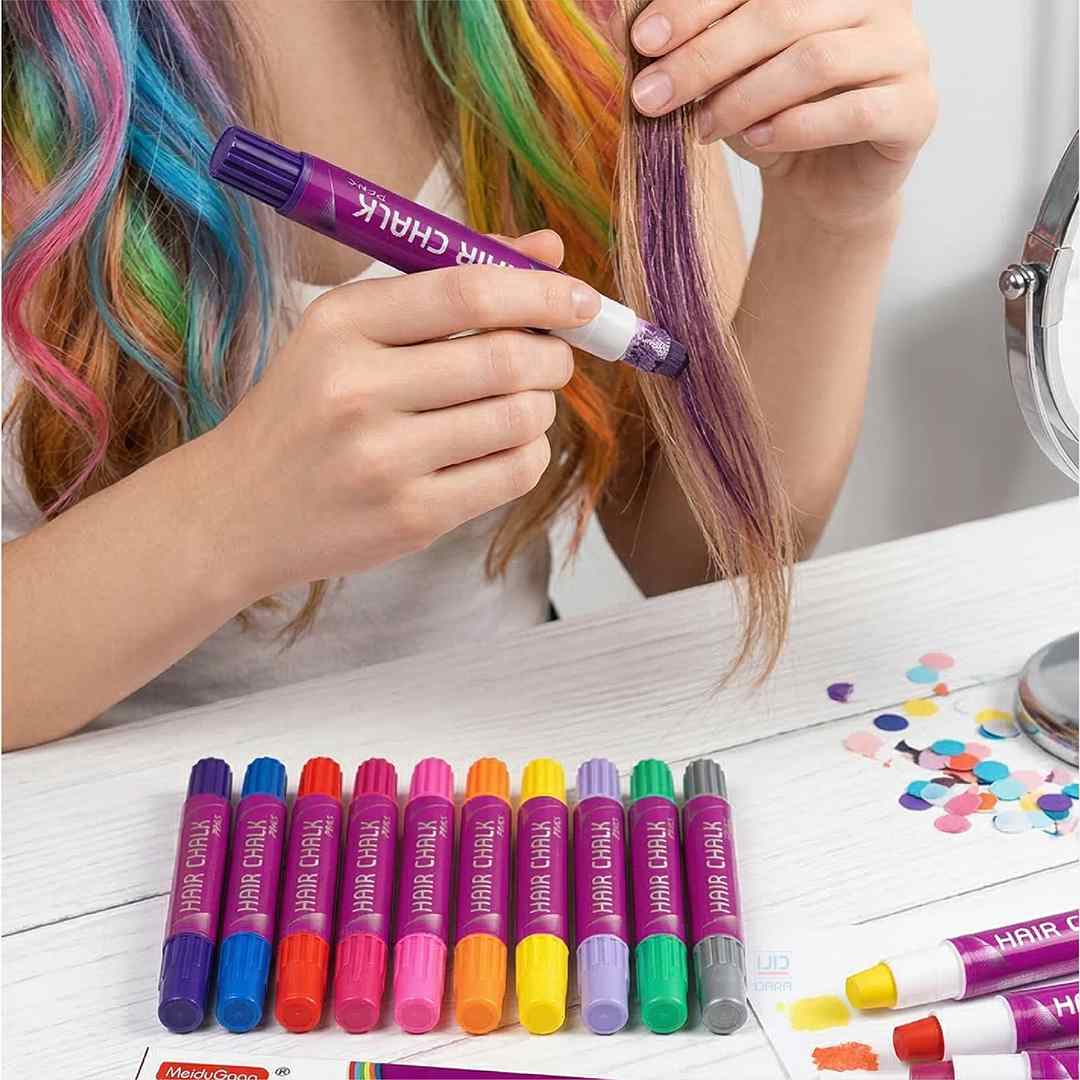 Meidu Hair Chalk Pens 10 colors