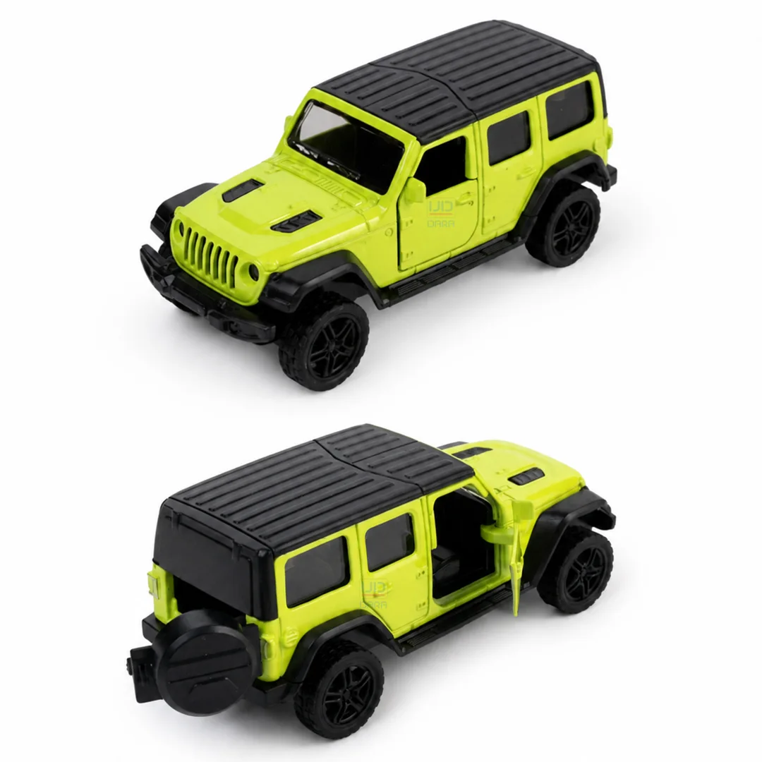 سيارة جيب JEEP مصبوبة من المعدن 1:32 - أخضر