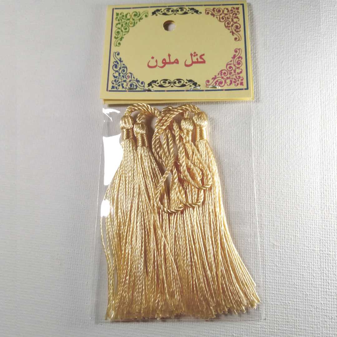 كثل هدب ذهبي فاتح 4 قطع