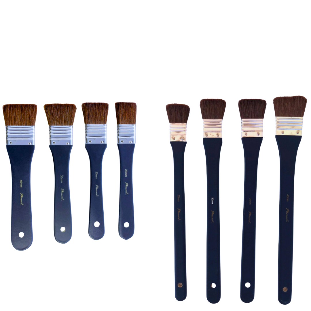 Phoenix Artist Pony hair Short & Long Handle Brush 